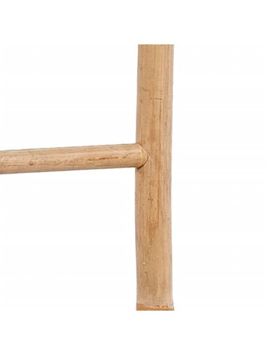 Bambusový žebřík na ručníky s 6 příčlemi