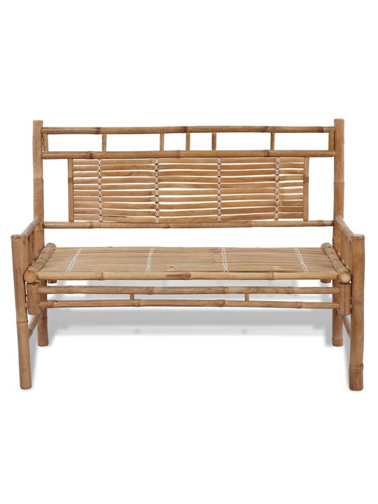 Zahradní lavice 120 cm bambus