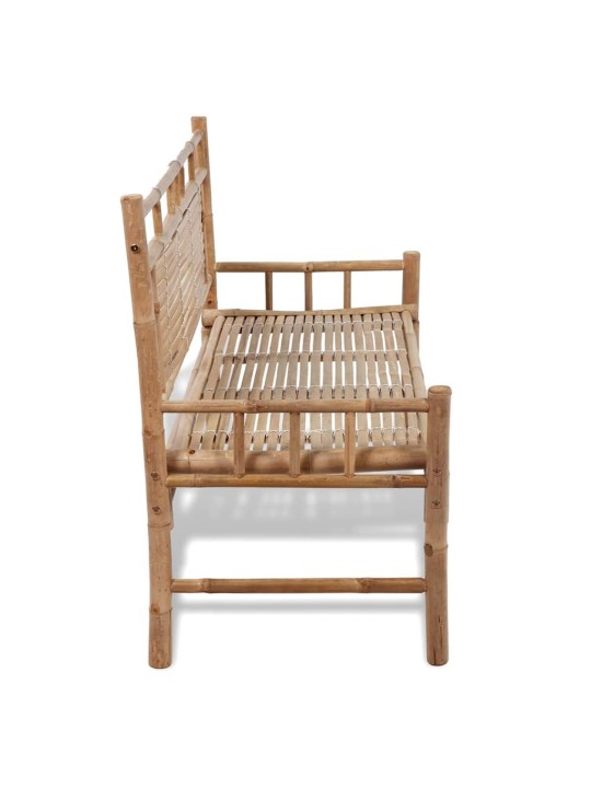 Zahradní lavice 120 cm bambus