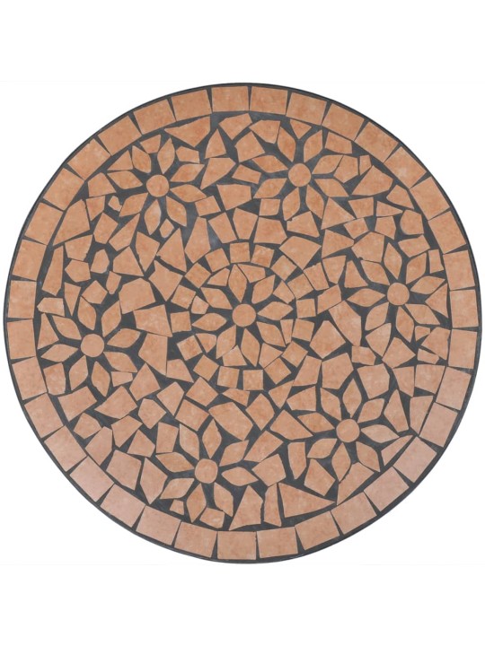 Bistro stolek terakota 60 cm mozaika