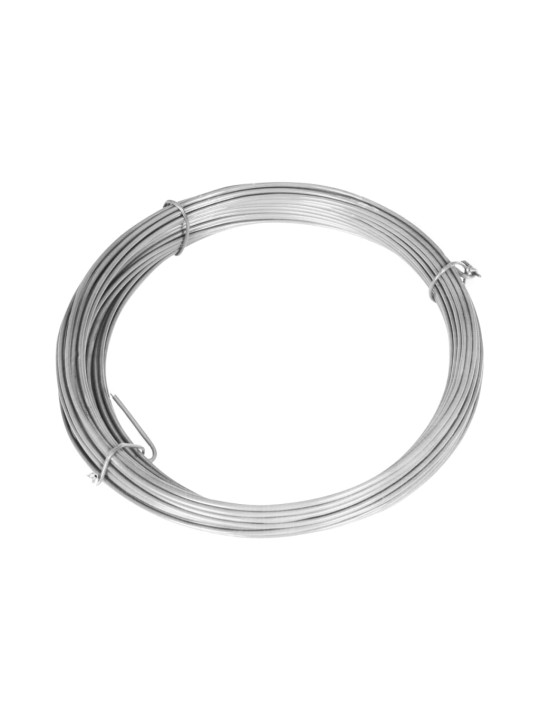 Drátěné pletivo se sloupky pozinkovaná ocel 25x1,25 m stříbrné