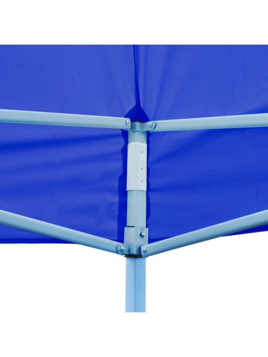 Modrý skládací nůžkový party stan 3 x 6 m