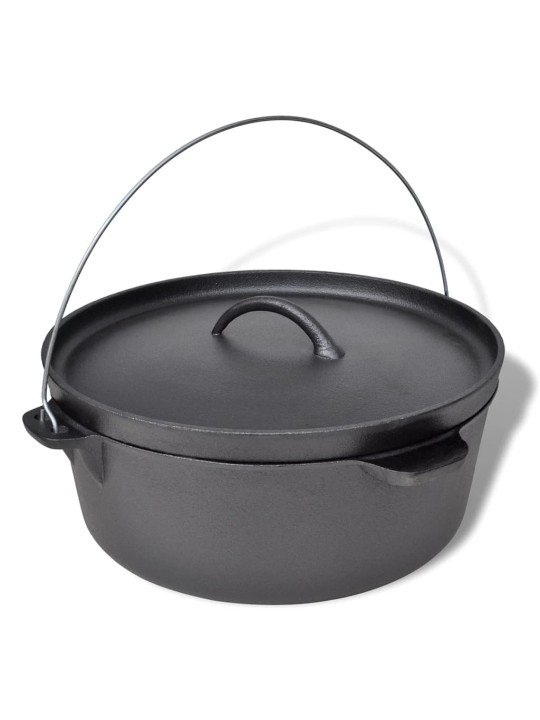 Litinový hrnec 11,3 L Dutch Oven s příslušenstvím