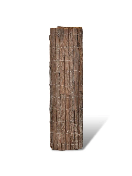 Zahradní plot z kůry 400 x 100 cm