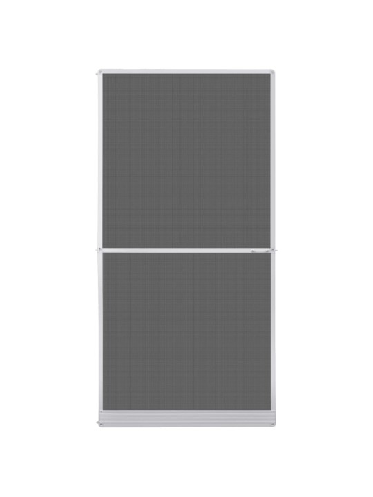 Dveřní síť proti hmyzu s panty bílý rám 120 x 240 cm