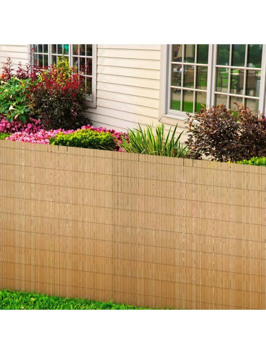 Zahradní rákosový plot 500 x 100 cm
