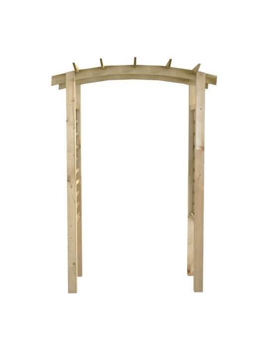 Trelážový oblouk 150 x 60 x 210 cm dřevo