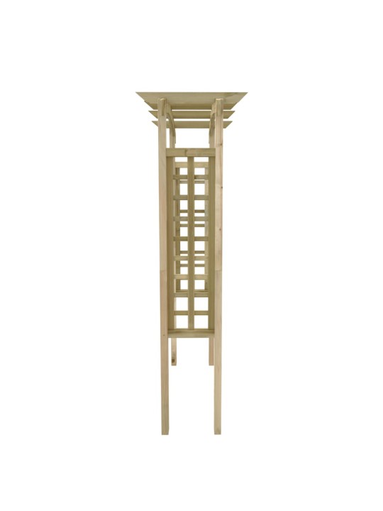Trelážový oblouk 150 x 60 x 210 cm dřevo