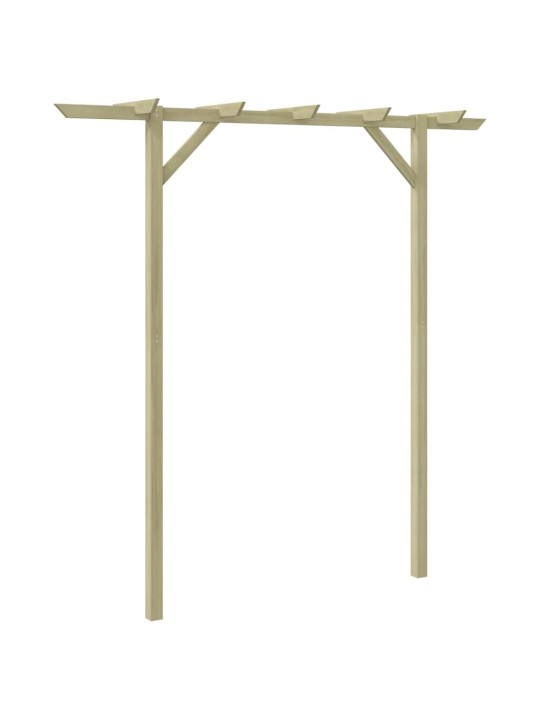 Zahradní pergola 205 x 40 x 203 cm dřevo