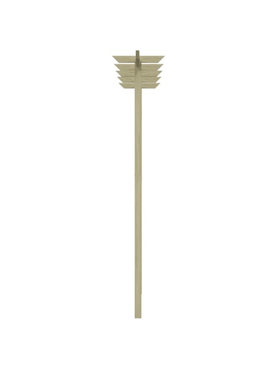 Zahradní pergola 205 x 40 x 203 cm dřevo