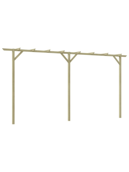 Zahradní pergola 410 x 40 x 203 cm dřevo