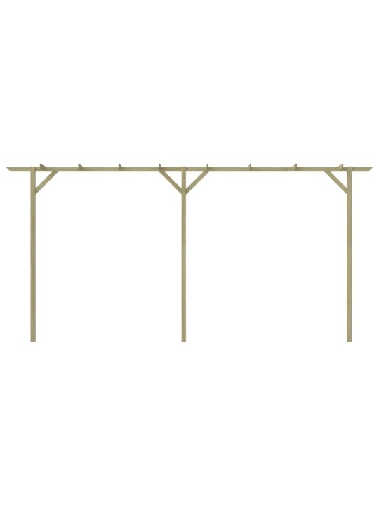 Zahradní pergola 410 x 40 x 203 cm dřevo