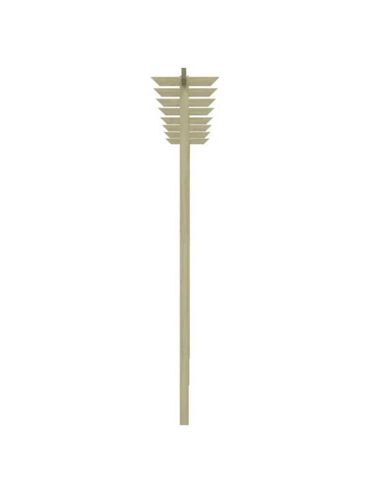 Zahradní pergola 410 x 40 x 203 cm dřevo