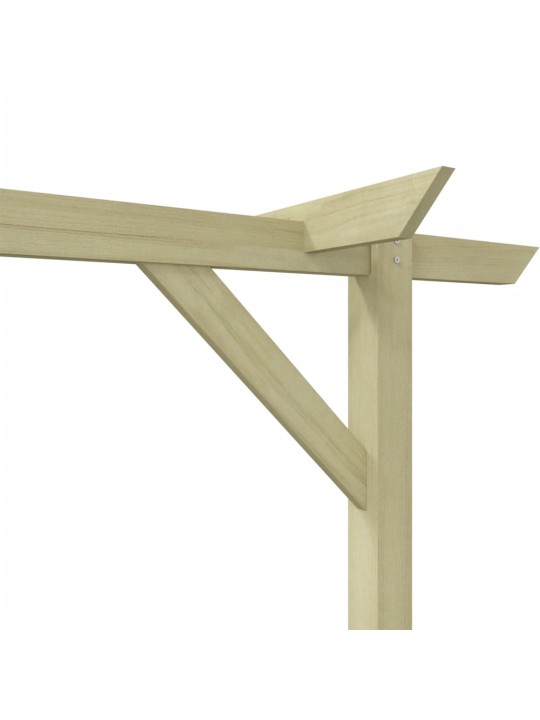 Zahradní pergola 410 x 40 x 203 cm dřevo