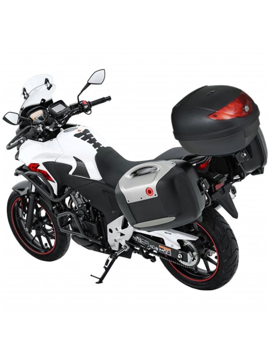 Motokufr na motorku na 1 helmu, objem 36 l