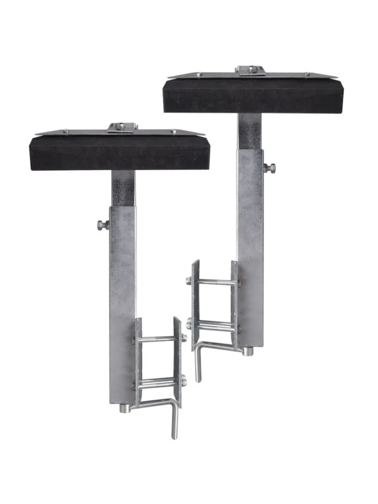 Set 2 držáků podpora na přívěs člunu 63 až 88 cm