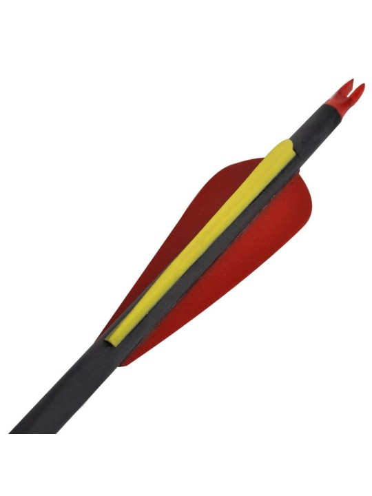 Standardní šípy k recurve luku 30" 0,76 cm karbon 12 ks