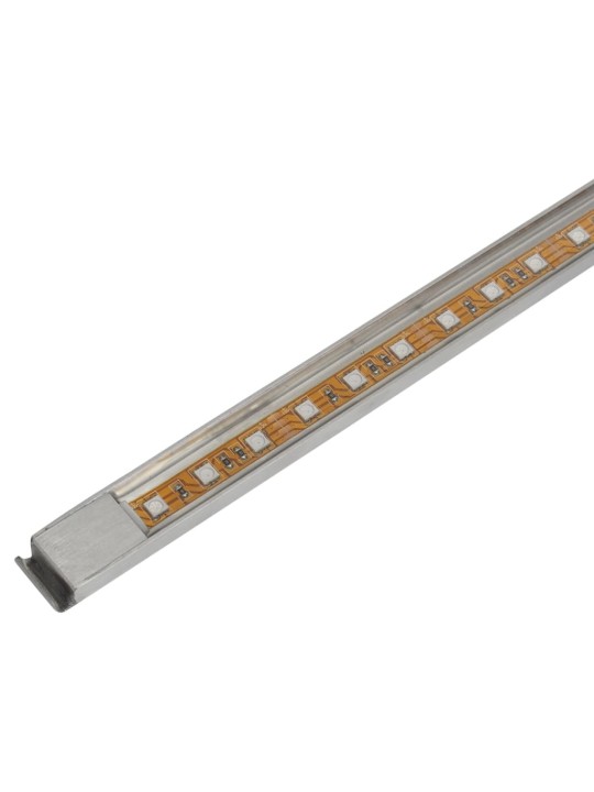 Obdélníková bazénová fontána s LED nerezová ocel 30 cm