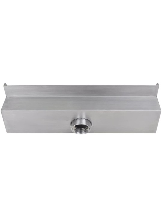 Obdélníková bazénová fontána s LED nerezová ocel 45 cm