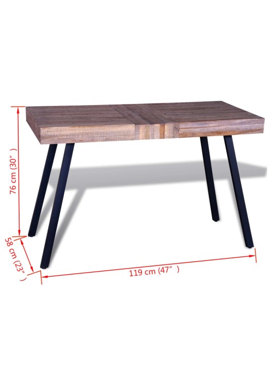 Stůl regenerovaný teak