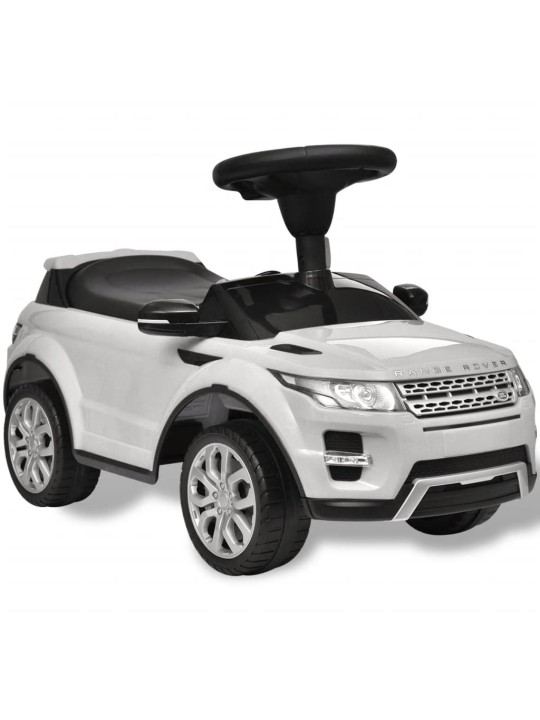 Land Rover 348 dětské odrážedlo auto s hudbou bílé
