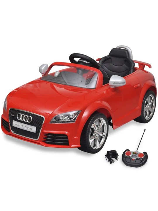 Audi TT RS dětské auto s dálkovým ovládáním červené