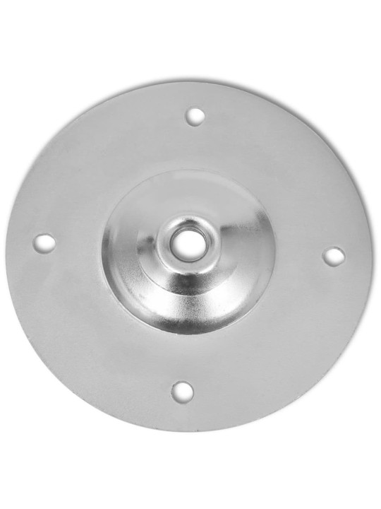 2 teleskopické stolové nohy chromované 710 mm - 1100 mm