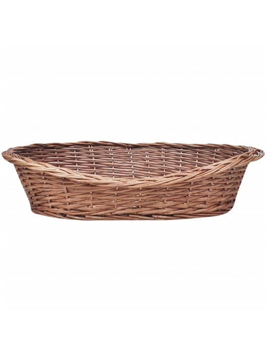 Proutěný koš / pelech pro psa přírodní 69 cm