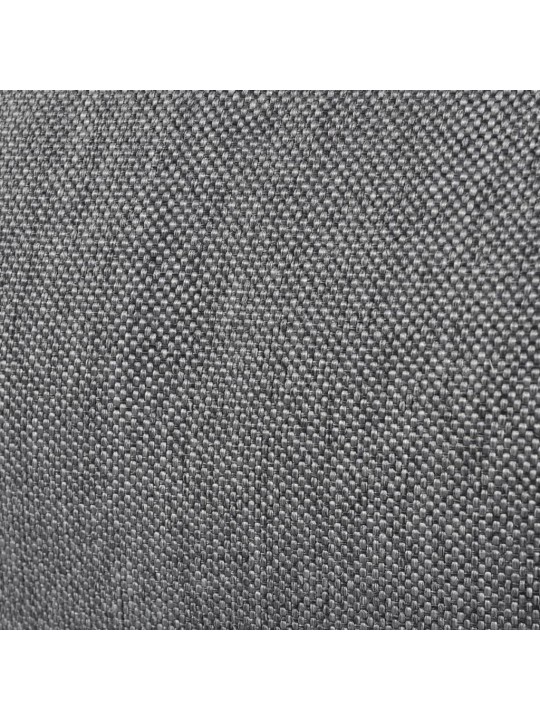 Skládací lenoška na podlahu šedá textil
