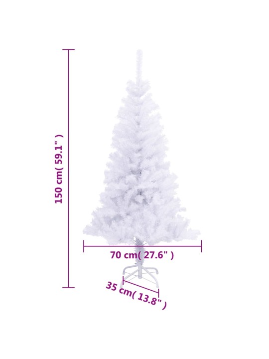 Umělý vánoční stromek se stojanem 150 cm 380 větviček
