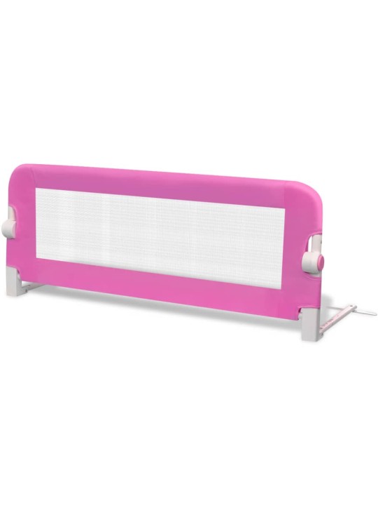 Bezpečnostní zábrana k postýlce 102 x 42 cm růžová