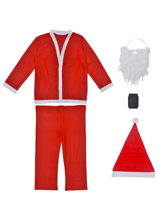 Santa Claus vánoční kostým, sada