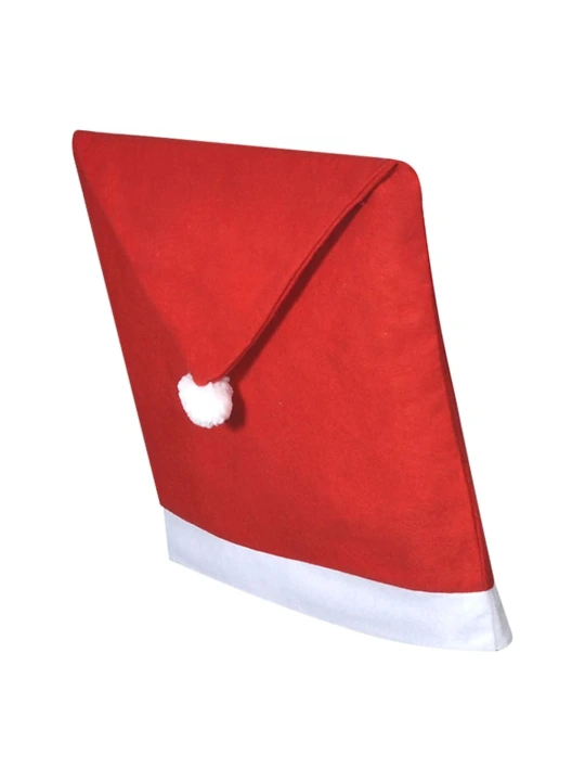 Potahy na opěradla židle 6 ks čepice Santa Clause