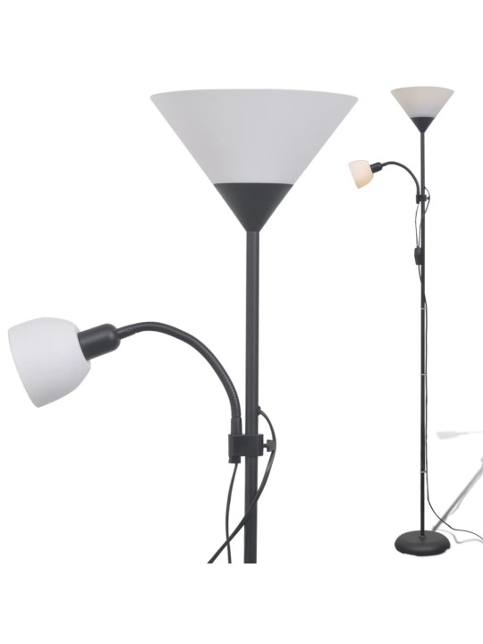Stojací lampa černá