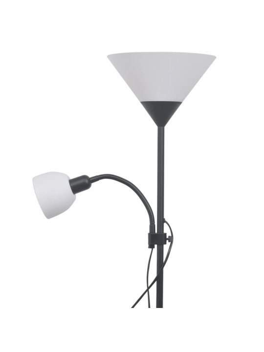 Stojací lampa černá