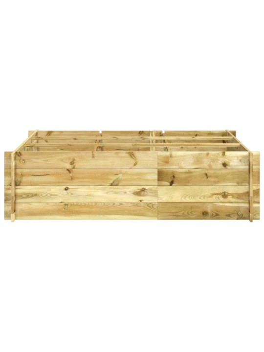 Vyvýšený záhon 150 x 100 x 40 cm impregnované dřevo