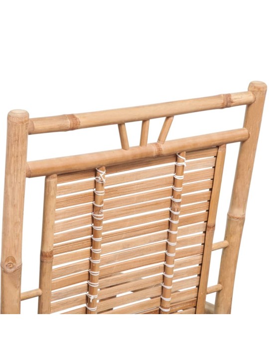 Houpací křeslo z bambusu