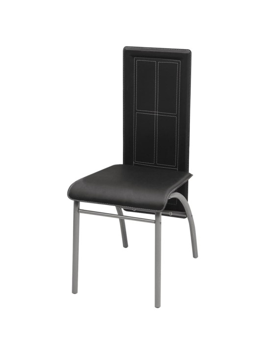 Pětidílný jídelní set černý