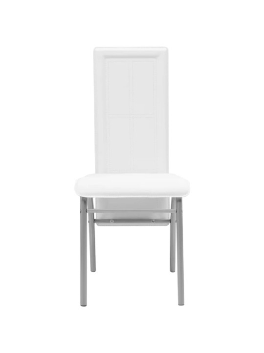 Pětidílný jídelní set bílý