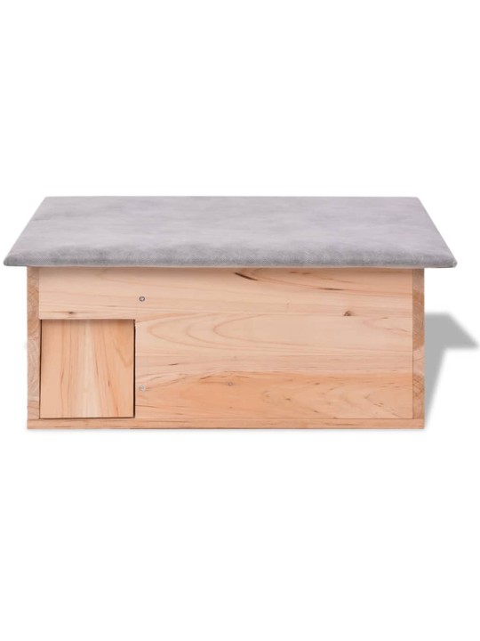 Domek pro ježka 45 x 33 x 22 cm dřevěný
