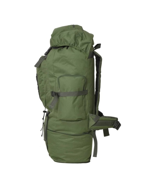 Batoh v army stylu XXL 100 l zelený