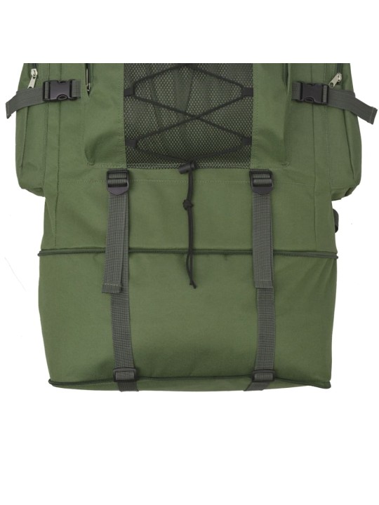 Batoh v army stylu XXL 100 l zelený