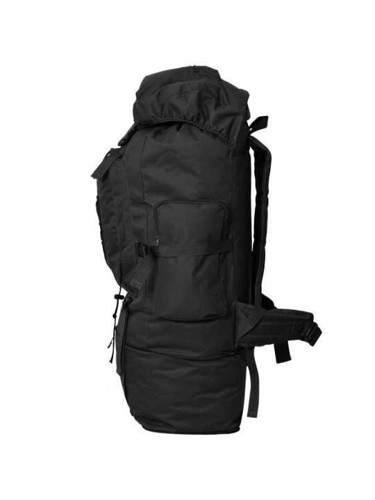 Batoh v army stylu XXL 100 l černý