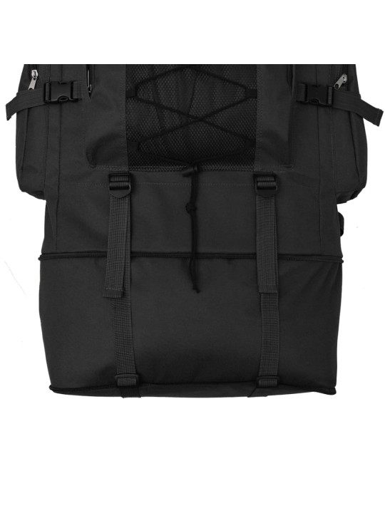 Batoh v army stylu XXL 100 l černý