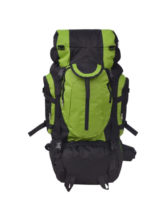 Outdoorový batoh XXL 75 l černý a zelený