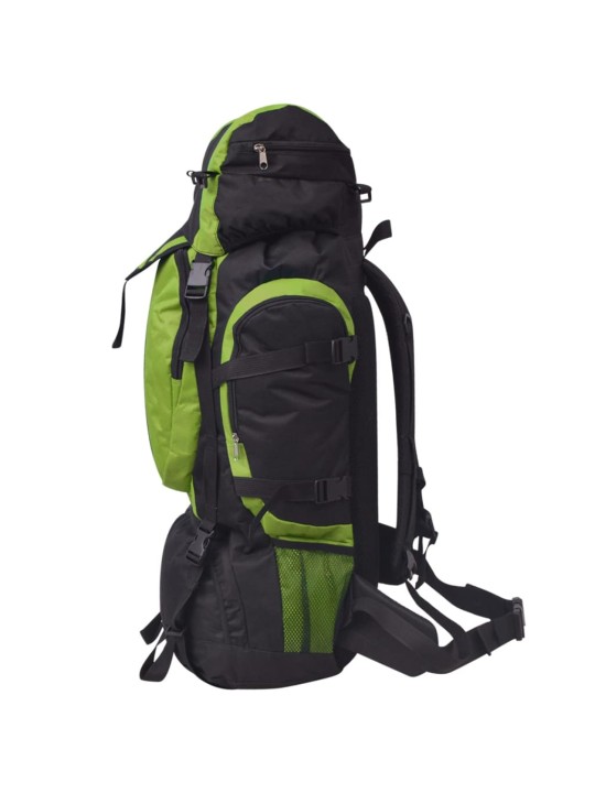 Outdoorový batoh XXL 75 l černý a zelený
