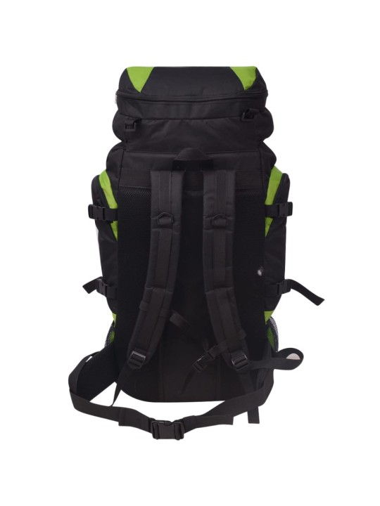 Outdoorový batoh XXL 75 l černý a zelený
