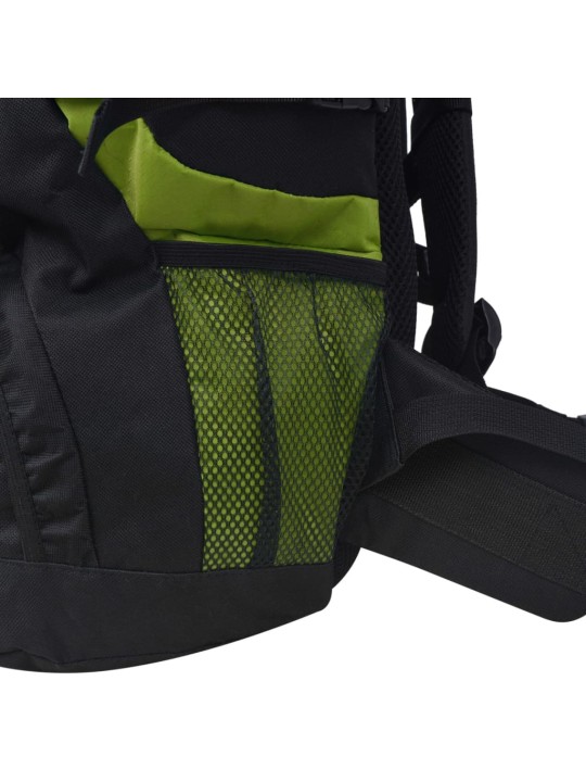 Outdoorový batoh XXL 75 l černý a zelený