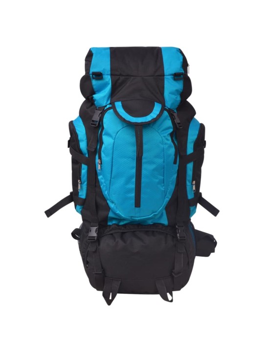 Outdoorový batoh XXL 75 l černý a modrý