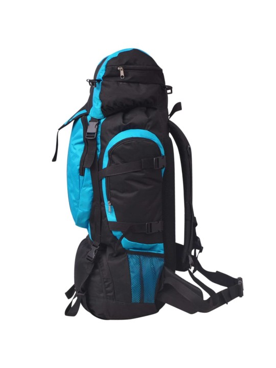 Outdoorový batoh XXL 75 l černý a modrý